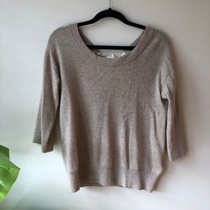 Cashmere J. Crew sweater